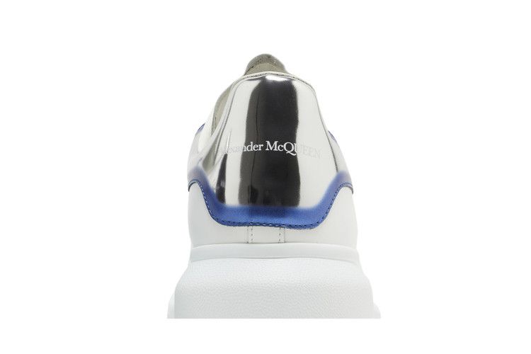 Alexander McQueen Oversized Sneaker White Silver Blue