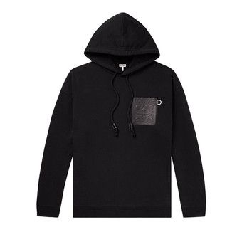 Buy Loewe Relaxed Fit Hoodie 'Black' - H526Y25X30 1100 | GOAT