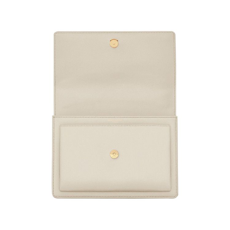 Saint Laurent Sunset Chain Bag 'vintage White'