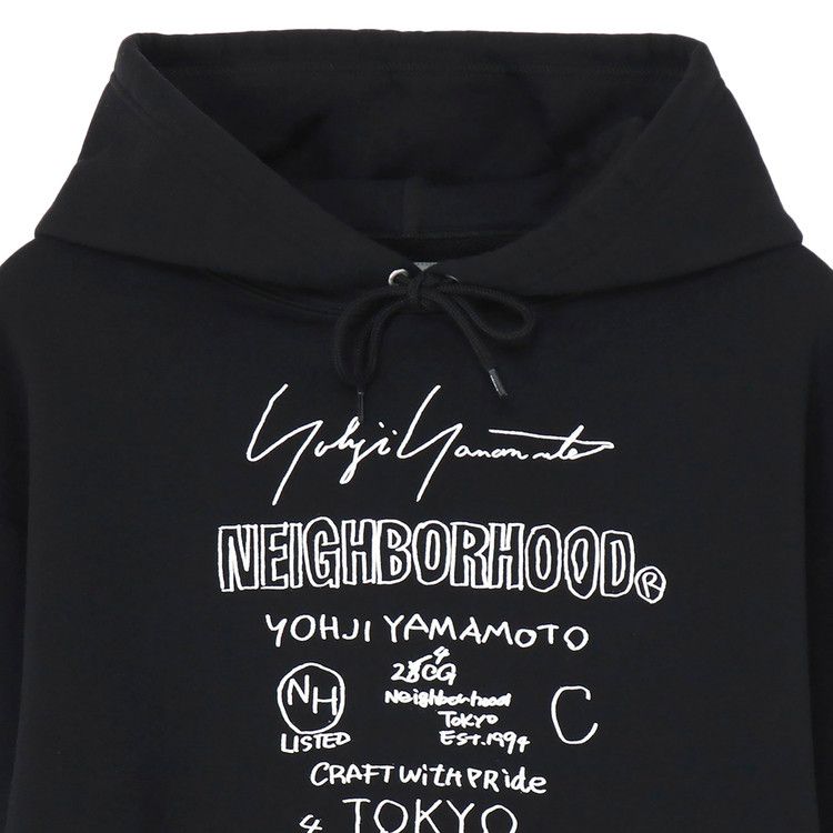 Buy Yohji Yamamoto Pour Homme x Neighborhood PT Hoodie 'Black' - HS T83 288  2 | GOAT