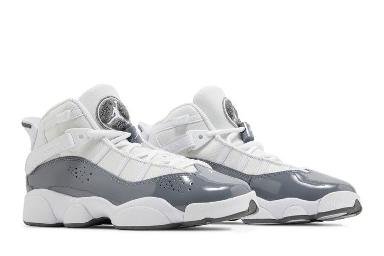 Air Jordan 6 Rings Gs White Cool Grey