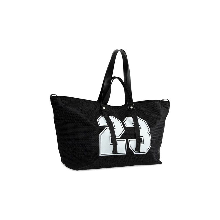 Buy Off-White Day Off Mesh Baseball Tote Bag 'Black/White