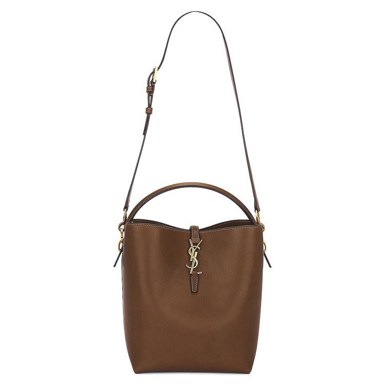 Buy Saint Laurent Le 37 Leather Shoulder Bag 'Wood Brown
