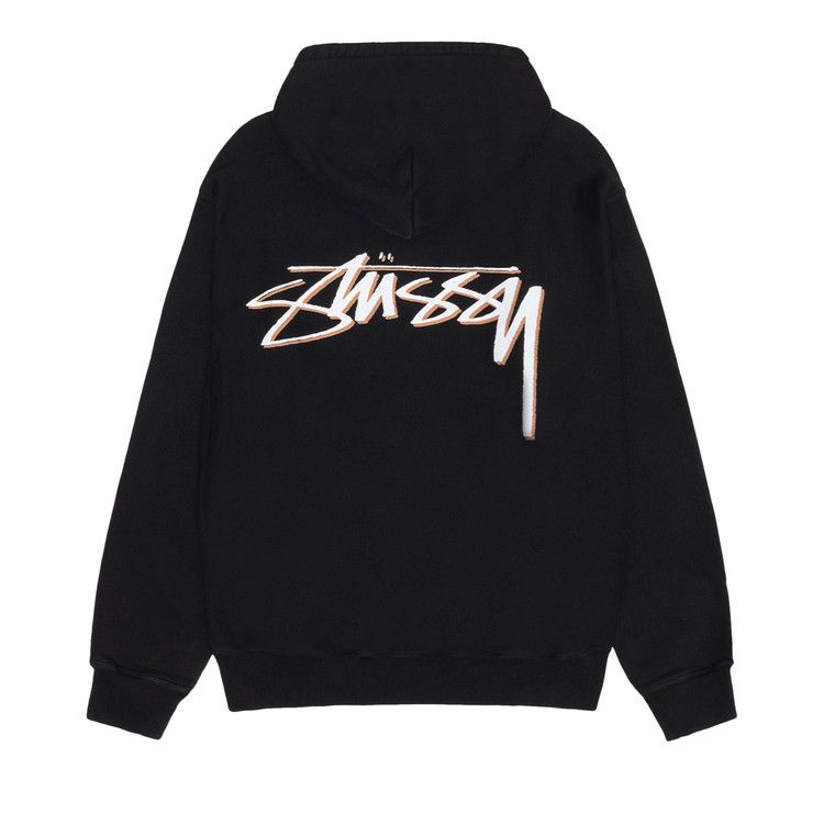 Stussy X Our Legacy X Our Legacy Work Shop Drop Hoodie 'black'