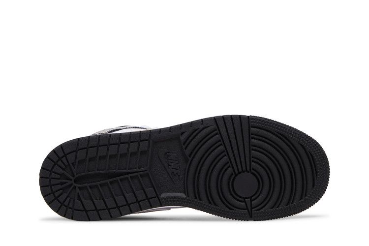 Air Jordan 1 Mid Patent SE Gs Black Gold
