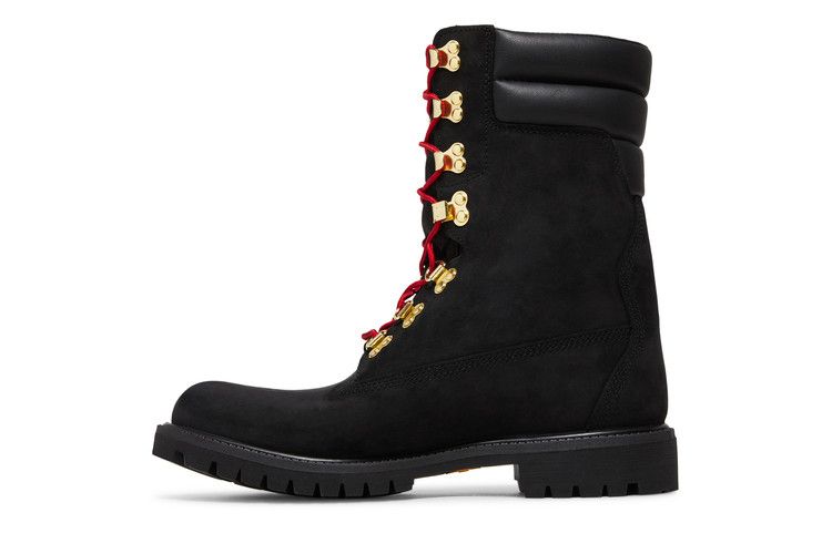 40 below timberland on sale boots black