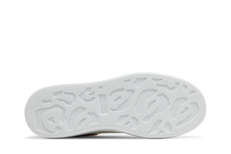 Alexander Mcqueen Oversized Sneaker White Silver Lust Red