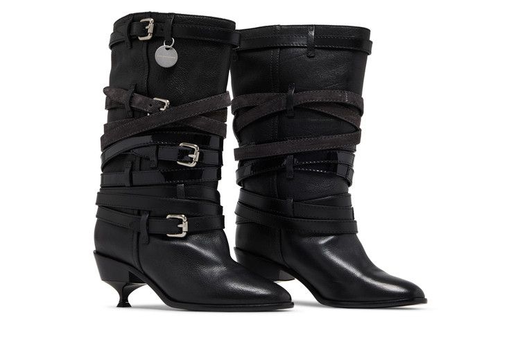 ko☆ Buy Kiko Kostadinov Wmns Quad Belt Boot 'Onyx' - KKWAW23BT01