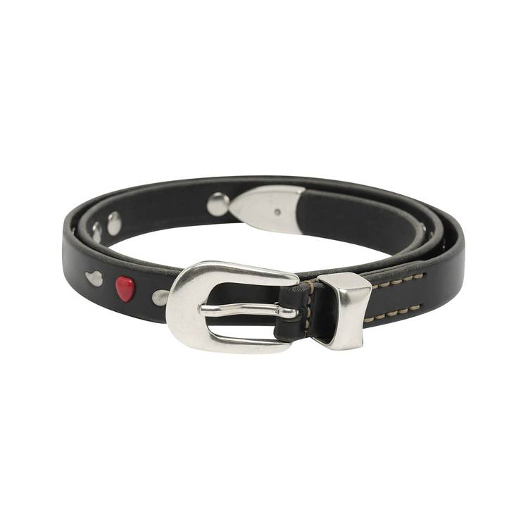 Buy Our Legacy Love And Tears Leather Belt 'Black' - A42382BL | GOAT