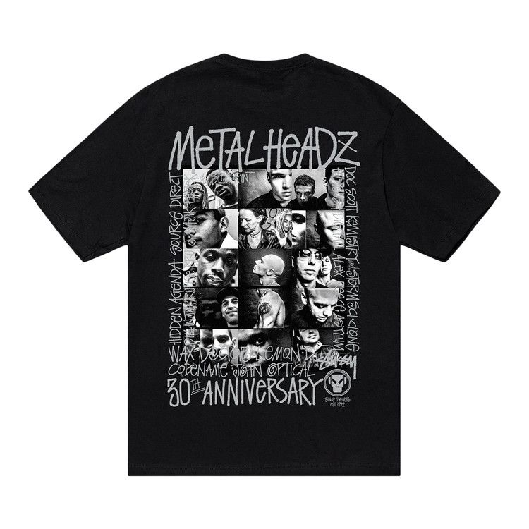 Buy Stussy x Goldie Metalheadz 30 Tee 'Black' - 3903901 BLAC | GOAT