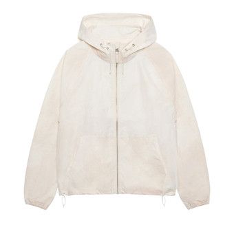 Stussy Beach Shell Wave Dye Zip Hoodie Bone Price in India