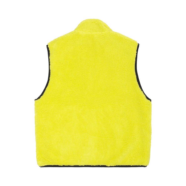 Buy Stussy Sherpa Reversible Vest 'Lime' - 118528 LIME | GOAT Buy Stussy Sherpa Reversible Vest 'Lime' - 118528 LIME | GOAT