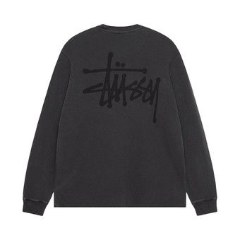 STUSSY BASIC THERMAL BLACK サーマル ブラック S NEW Stussy Shirt Mens Large Black Thermal Stock Tee | eBay