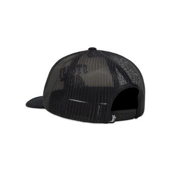 Buy Stussy Trucker Big 4 Snapback 'Black' - 1311147 BLAC | GOAT