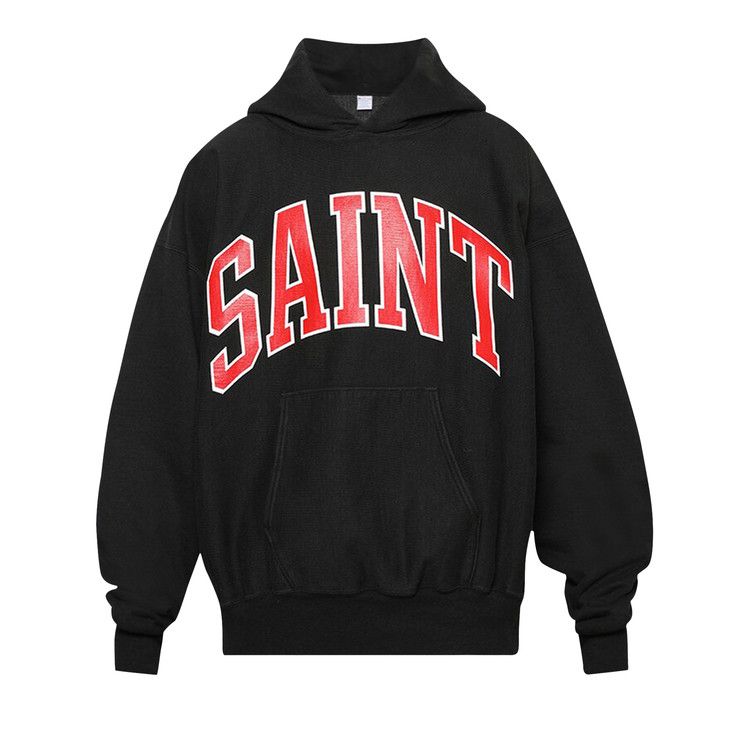 SAINT Mxxxxxx Arch Saint Hoodie 'Black' — foto 2