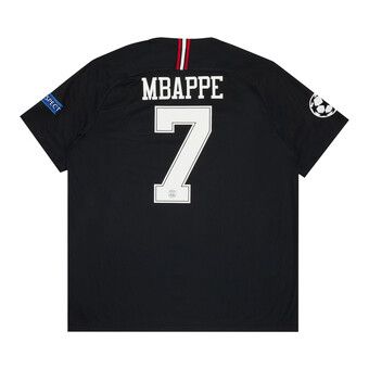 Buy Pre-Owned Paris Saint-Germain Champions League Mbappé #7 Third