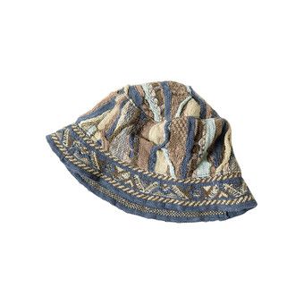 Buy Kapital Knit Gaudy Bucket Hat 'Navy' - K2203XH514 NAVY | GOAT
