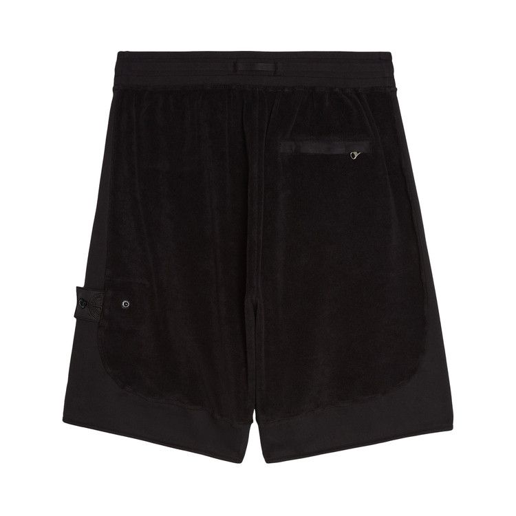Stone  Felpa Bermuda S ブラック Buy Stone Island Shadow Project Felpa Bermuda Cargo Short