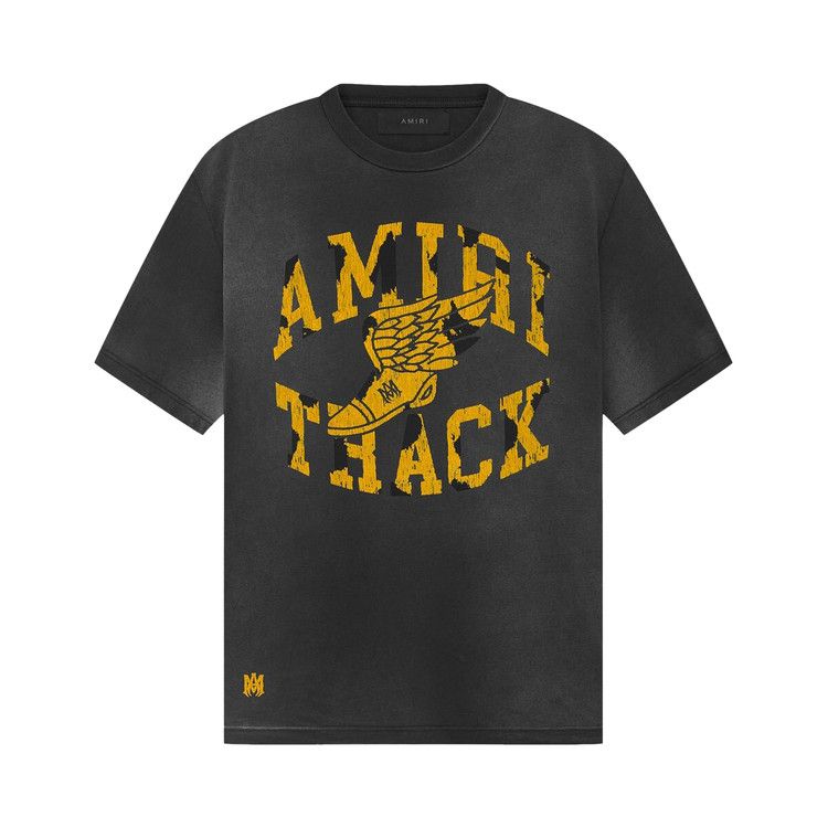 すぐ届く！AMIRI ☆SKATE TEE / BLK 要在庫確認 Flocked Hockey Skater T-shirt Black | The Webster