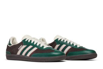 Adidas samba sale lt green