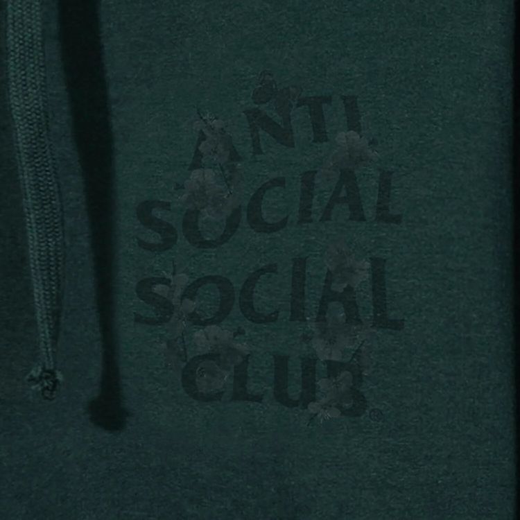 Anti Social Social Club Kkotch Hoodie 'Alpine Green'