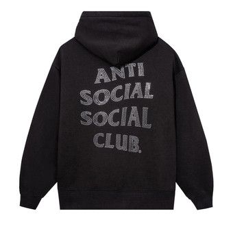 人気話題！Anti Social Social Club Mantras Black Hoodie 1032690_00.png.png