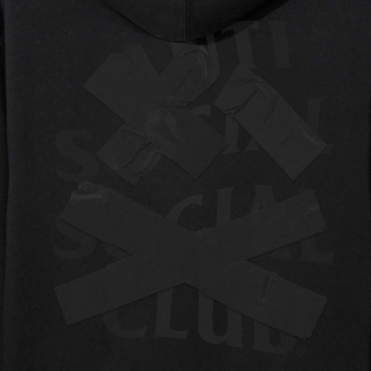 Anti Social Social Club Cancelled Hoodie Black
