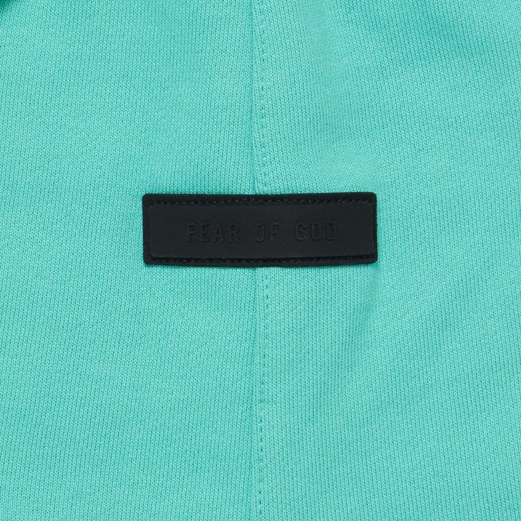 Fear Of God Essentials Fleece Running Shorts Mint Leaf