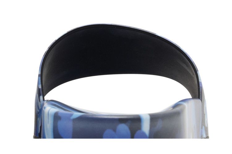Versace Slide Baroccoflage Print - Blue