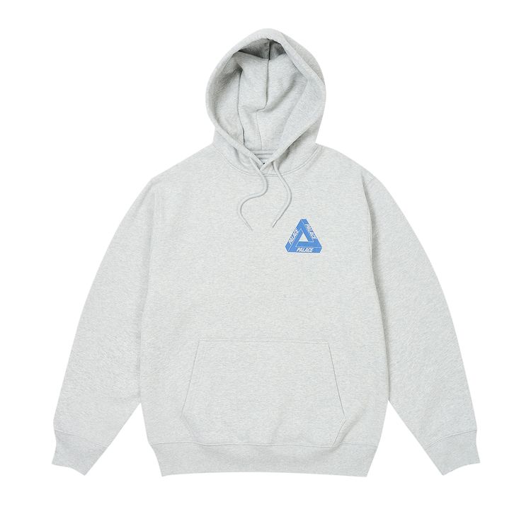 Palace Bit Grippy Tri-Ferg Hood White