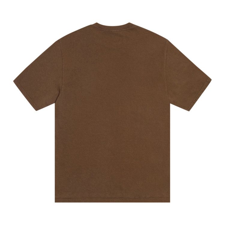Stussy International T-Shirt Pigment Dyed Brown