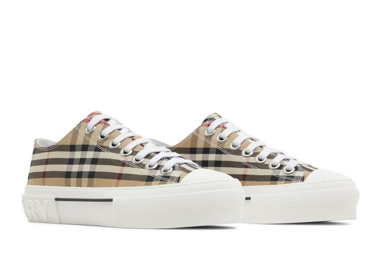 Burberry Wmns Jack Vintage Check Sneaker 'archive Beige'