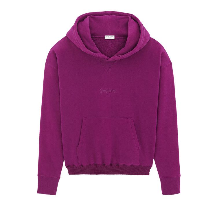 Buy Saint Laurent Hoodie 'Fuchsia' - 773358 Y36SW 5550 | GOAT