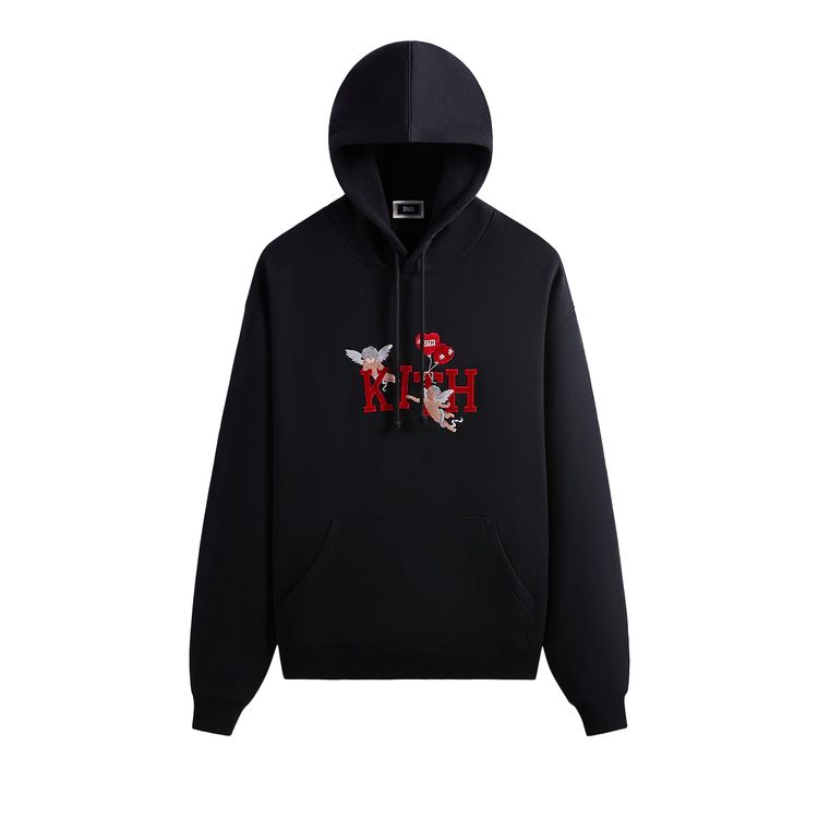 Buy Kith Cupid IV Williams III Hoodie 'Black' - KHM031847 001 | GOAT