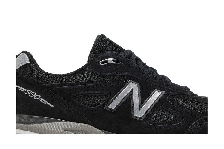 New Balance 990v4 MiUSA Black Silver — foto 3