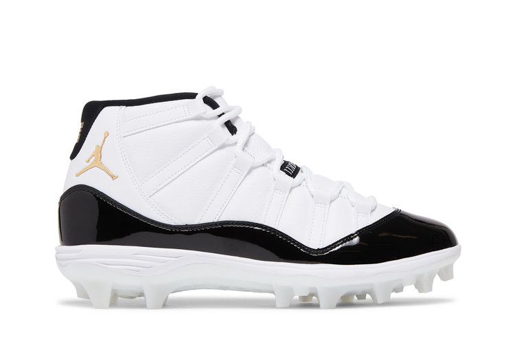 Jordan 11 football cleats black hotsell