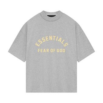【FOG Essentials】★Tシャツ★ Heavy Crewneck Tee Fear of God ESSENTIALS Heavy Crewneck Tee in Black | FWRD