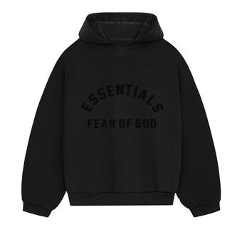 【ESSENTIALS】Nylon Fleece Hoodie/Seal(202SP244315F) Fear of God Essentials Essentials Seal Nylon Fleece Hoodie