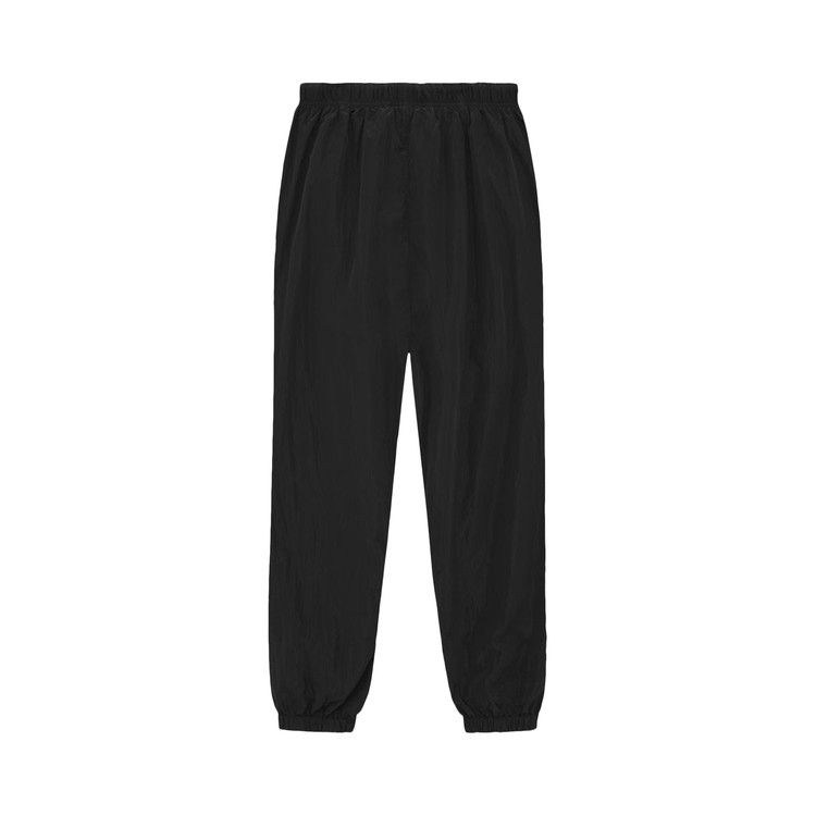 Fear Of God Essentials Crinkle Nylon Track Pants 'jet Black'