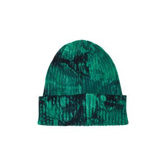 帽子 Supreme Crochet Beanie Green Supreme Classic Logo Chunky Ribbed Beanie (FW24) - $40