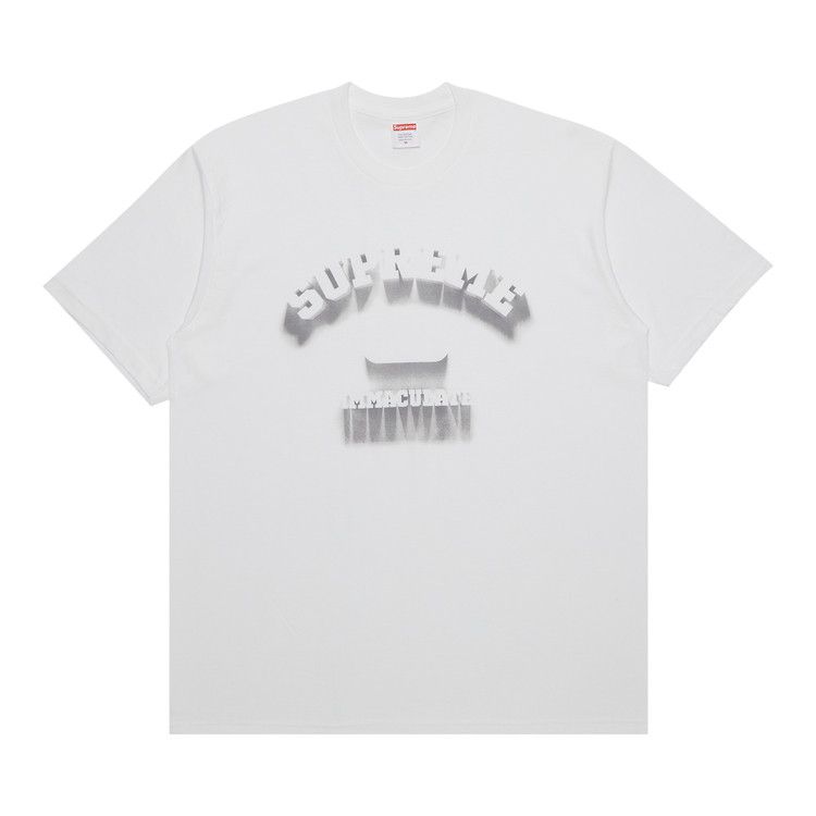Supreme Shadow Tee Heather Grey Sz Medium In Hand READY TO