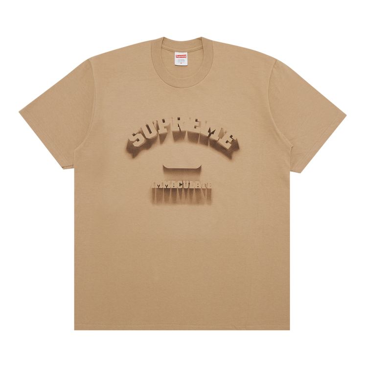 Buy Supreme Shadow Tee 'Khaki' - SS24T23 KHAKI | GOAT