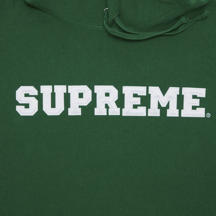 Supreme Collegiate Hooded Sweatshirt 'Dark Green'