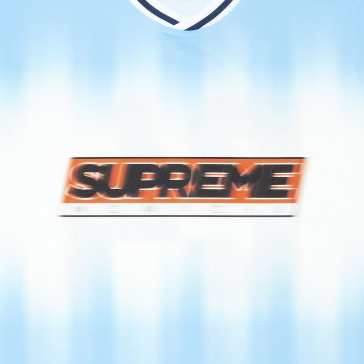 Buy Supreme Blur Soccer Jersey 'Blue' - SS24KN45 BLUE | GOAT CA