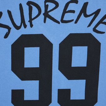 シャツ Supreme 24ss football top ls 99 Supreme 99 L/S Football Top Green Men's - SS24 - US