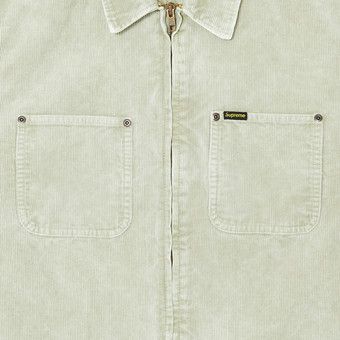 Buy Supreme Washed Corduroy Zip Up Shirt 'Tan' - SS24S27 TAN