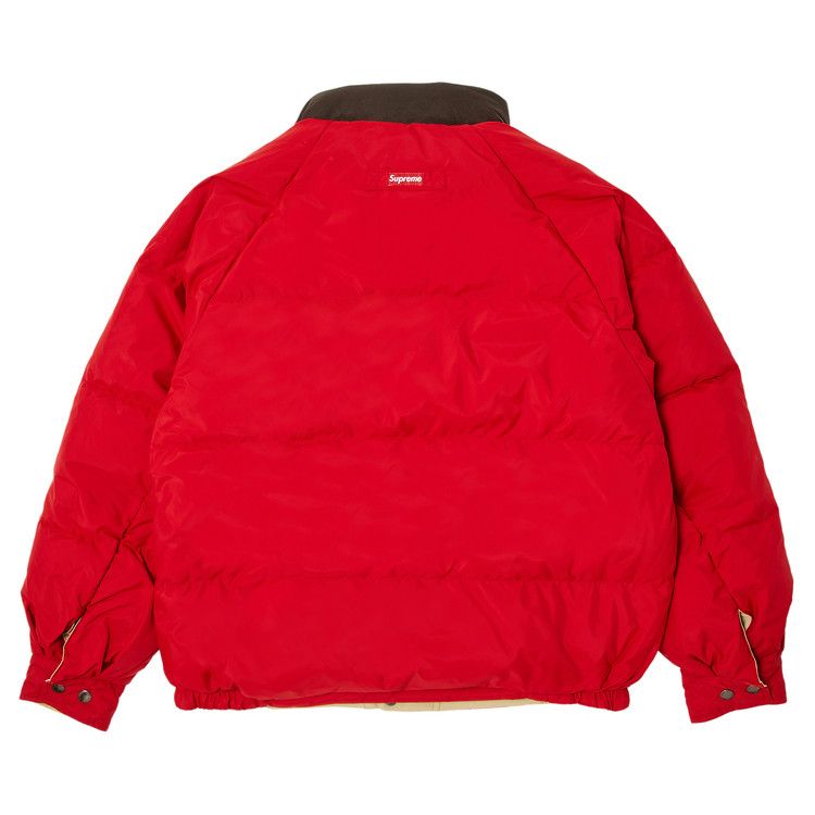 Supreme Reversible Down Puffer Jacket 'tan'