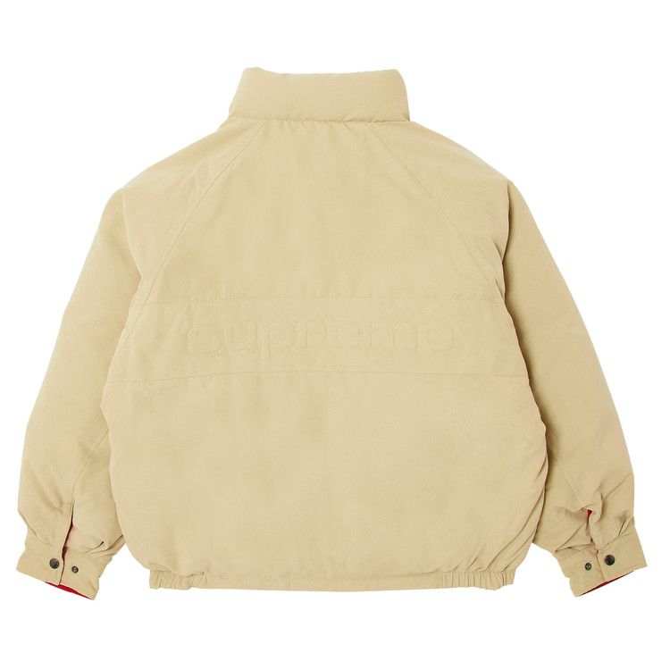 Supreme Reversible Down Puffer Jacket 'tan'