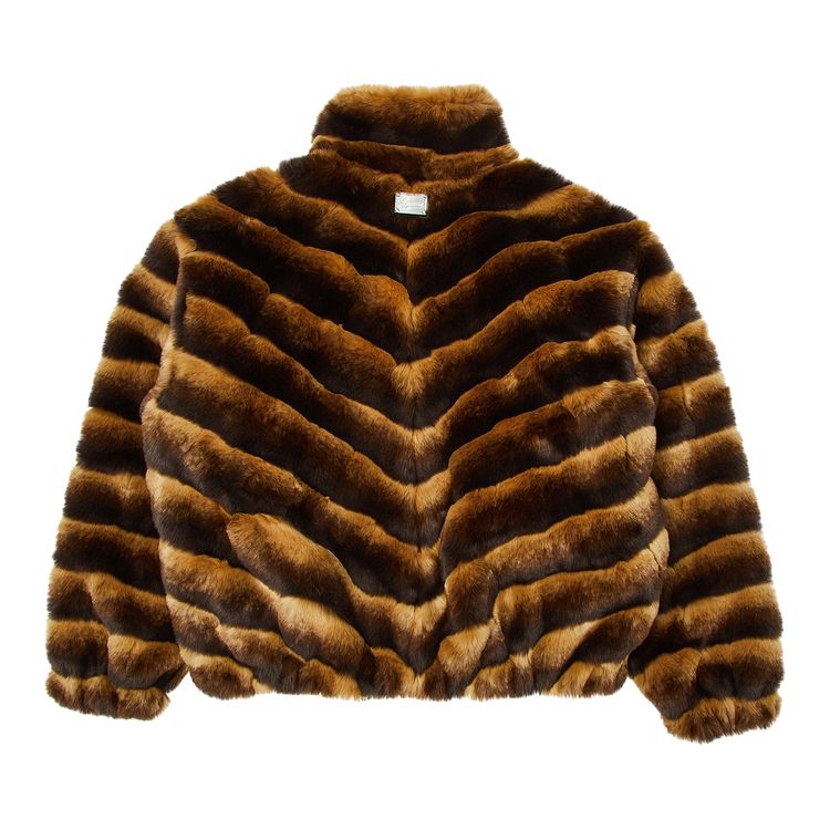 Buy Supreme Faux Fur Jacket 'Brown' - SS24J22 BROWN | GOAT