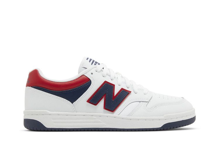 New Balance 480 White Indigo Red — foto 2
